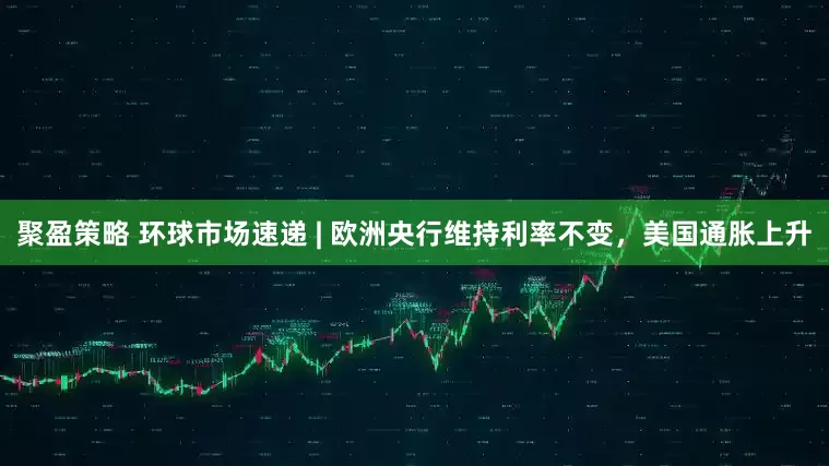 聚盈策略 环球市场速递 | 欧洲央行维持利率不变，美国通胀上升