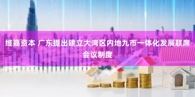 维嘉资本 广东提出建立大湾区内地九市一体化发展联席会议制度