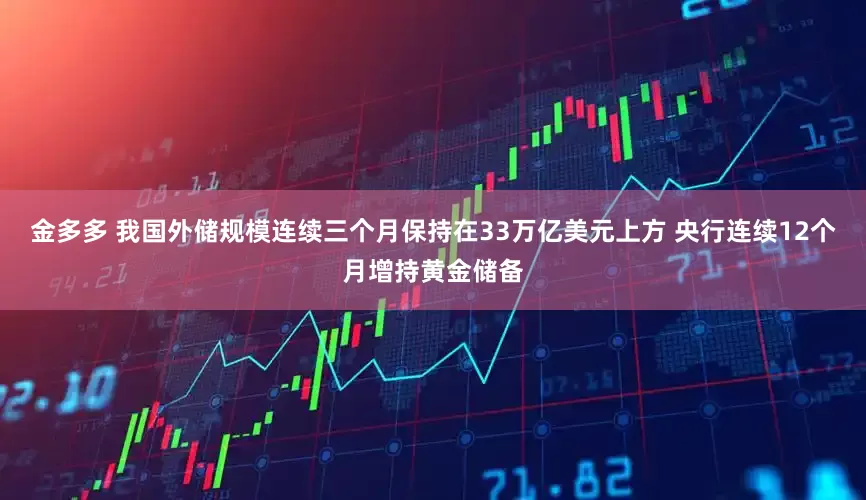 金多多 我国外储规模连续三个月保持在33万亿美元上方 央行连续12个月增持黄金储备